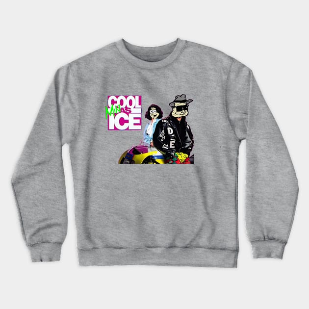 Cool as Min-Ice Crewneck Sweatshirt by Sleepy Charlie Media Merch